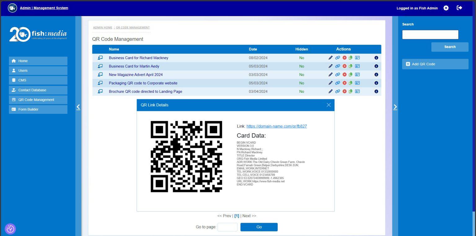 Dynamic QR Code